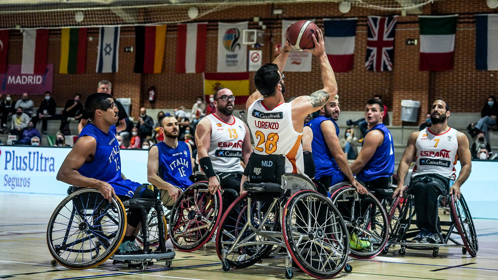 Plus Ultra Seguros aposta per l'esport adaptat amb el patrocini del Campionat d'Europa de Bàsquet amb cadira de rodes