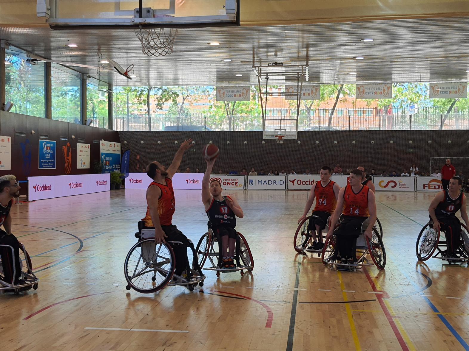 Occident patrocina la Copa del Rey de baloncesto en silla de ruedas