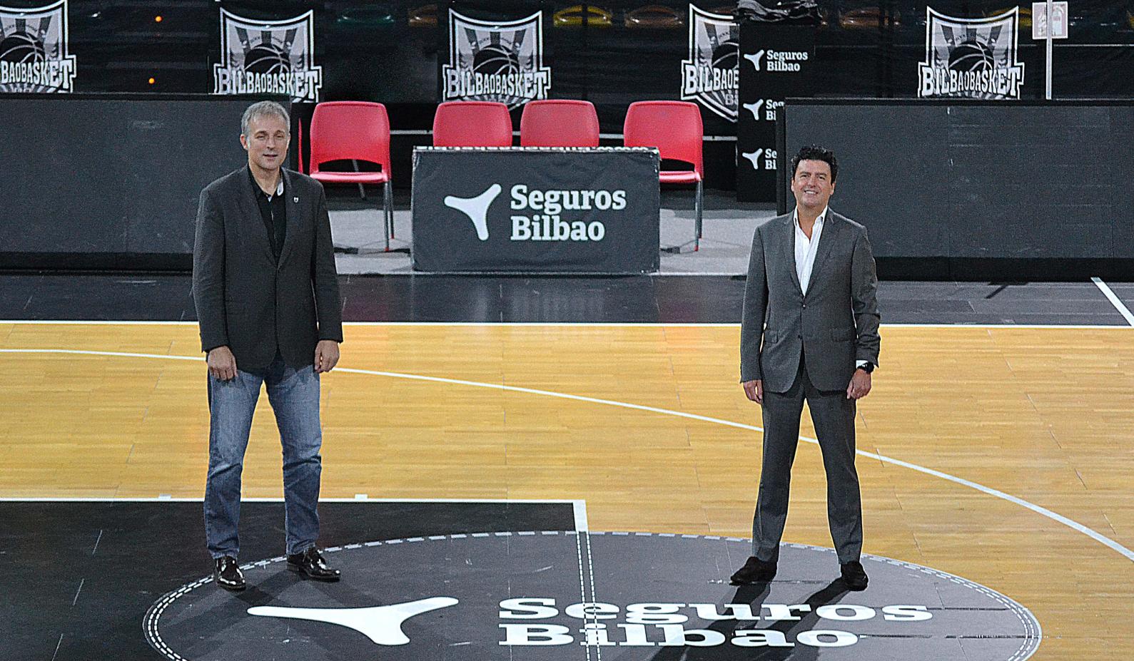 Seguros Bilbao renueva el patrocinio con el Bilbao Basket